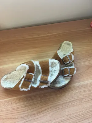 Birkenstock Arizona Shearling Sandals thumbnail 3