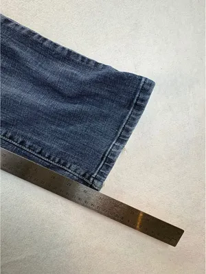 American Eagle Y2K Original Boot Jean Womens Low Rise Bootcut Distressed Stretch thumbnail 5