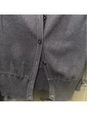 NWOT Black-Grey cardigan with a relaxed fit #greycardigan #blackcardigan thumbnail 3