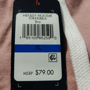 Ladies Tommy Hilfiger Henley Hoodie thumbnail 7