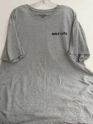 Salt Life Men's “Enjoy the View” Light Gray Short Sleeve Graphic Tee thumbnail 1