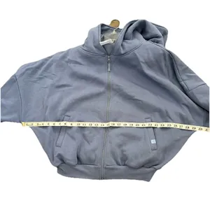 Blogilates Marshmallow Hoodie Steel Blue Size Large thumbnail 5