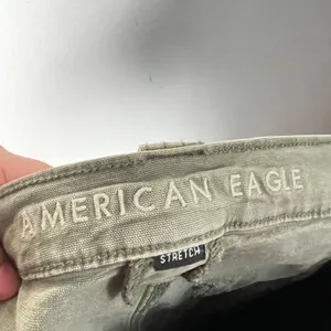 American Eagle‎ Womens Size 8 Straight Leg Cargo Pants Skater Streetwear thumbnail 3
