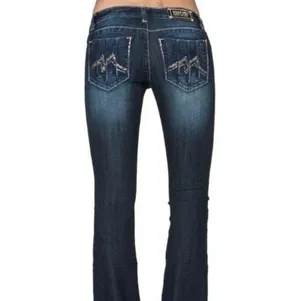 Miss Me boot cut jeans denim pants blue size 28 thumbnail 2
