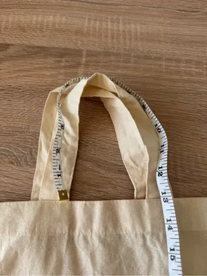 Authentic Gucci Logo Canvas Dust Tote Bag small 13.5 x 10.5 inches thumbnail 8