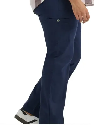 Lee® Women's Plus Ultra Lux Comfort Flex-To-Go Utility Pant Mood Indigo, 24W NWT thumbnail 2
