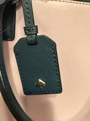 💓💓💓BOGOHO💓💓💓Kate Spade Pink and Navy Saffiano Leather Tote thumbnail 14