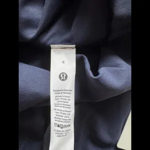 Lululemon Wunder Train High Rise 28” True Navy Size 4 NWT thumbnail 6