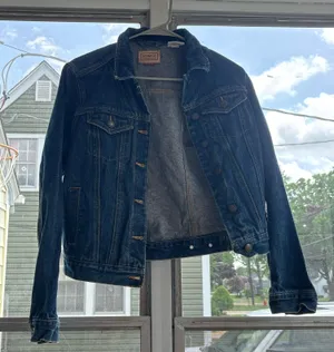 Schmidt Denim Jacket CE Workwear Blue Jean Trucker thumbnail 1