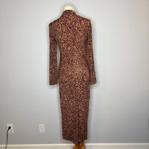 ASTR The Label - Brown Leighton Midi Dress thumbnail 4