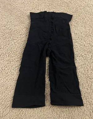 C593 body contouring shorts hi top black small thumbnail 1