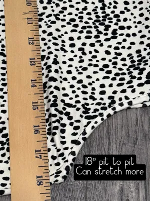 EXPRESS Black & Cream Animal Print Tank Mini Dress Size Large Soft Swingy Summer thumbnail 8