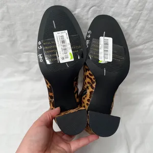 Steve Madden Womens Jozie Leopard Print Calf Hair Ankle Booties Size 6.5 M thumbnail 9