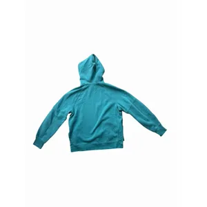 lululemon Scuba Pullover Hoodie Side Slit Logo Oversized Turquoise Blue XS/S thumbnail 4