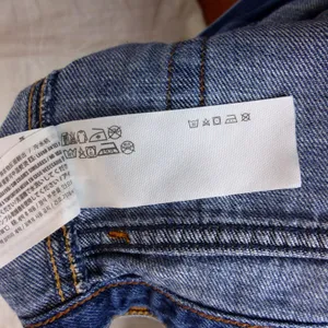 Abercrombie & Fitch Cropped Stovepipe Jean Women 4R X 24.5 Blue Wide Leg Raw Hem thumbnail 10