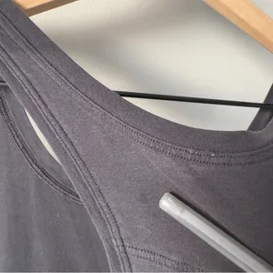 Lululemon Love Tank *Pleated in Black (First Release) Sleeveless Top Pima Cotton thumbnail 5