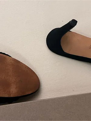 Joie Black Strappy Suede Mid-Heel Sandals 5.5 thumbnail 4