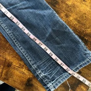 Miss Me‎ Bootcut Jeans Size 26 Midnight Fleur De Lis JP4369 Low Rise Dark Wash thumbnail 12