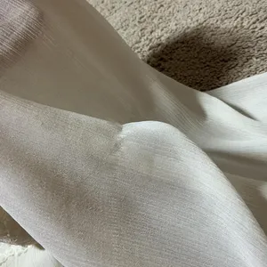 Jezebel Ivory Chiffon Lace Trim Robe Kimono‎ Sheer Bridal Loungewear OV-1601 S/M thumbnail 6