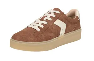 NWT Dr. Scholls Madison Lace Sneaker Low Top Lace Up Dark Honey Brown 6.5M thumbnail 1