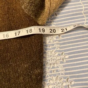 RXB Polyester Blend Cardigan Sweater Size S Brown thumbnail 8