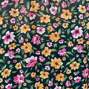H&M Women’s Ruffle Trim Floral Midi Dress XS thumbnail 7