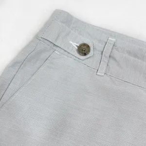Banana Republic Micro‎ Striped Chino Shorts Grey 4 thumbnail 5
