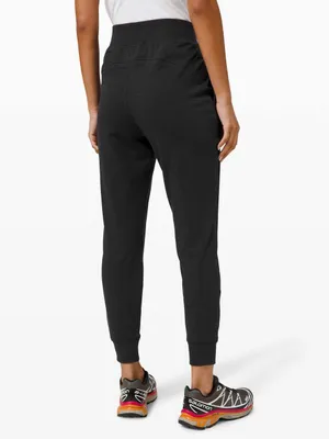 Lululemon LA Warm Down Joggers women’s size 6! Black confetti! thumbnail 2