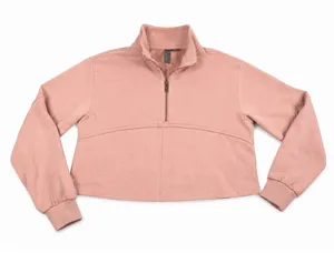 sweaty betty Sand Wash Half Zip Crop Sweatshirt Size 4 thumbnail 1