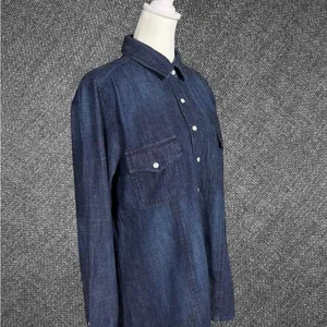 G.H. Bass & Co. Indigo Denim Button-Up Shirt thumbnail 3