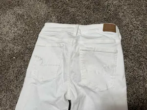 American Eagle High-Rise Jeggings White Next Level Stretch thumbnail 5