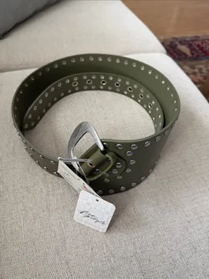 Free People Jagger Hip Belt- Olive thumbnail 2