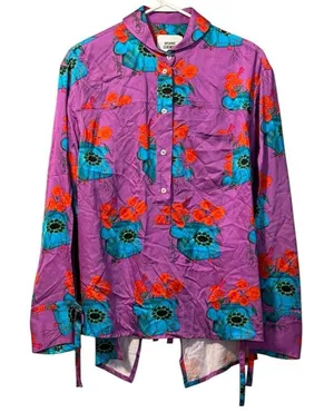 Opening Ceremony Women's Shirt Size‎ 42 Made In Italy Colorful Designer Modern thumbnail 1