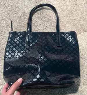 Kate Spade Elegant Black Patent Leather Tote Bag thumbnail 1