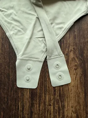 NWT Lululemon Bone Nulu Wundermost Square Neck Sleeveless Bodysuit - Size S thumbnail 5