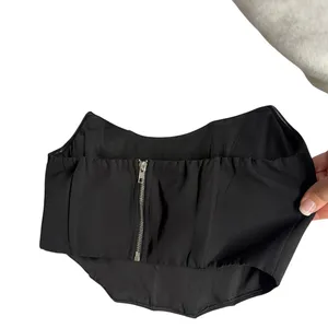 White Fox Women's Black Strapless‎ Patience Cropped Corset Sz Medium thumbnail 4