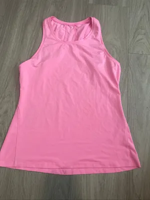 all in motion Pink Racerback Tank Top thumbnail 1