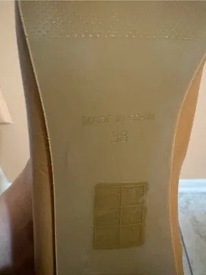Intentionally Blank Tan Leather Square thumbnail 5