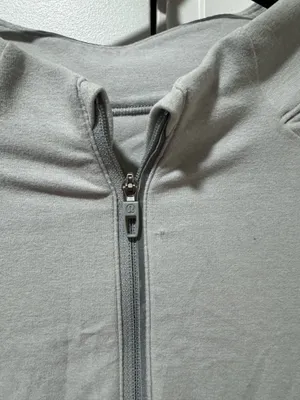 Light Grey Lululemon Quarter Zip thumbnail 4