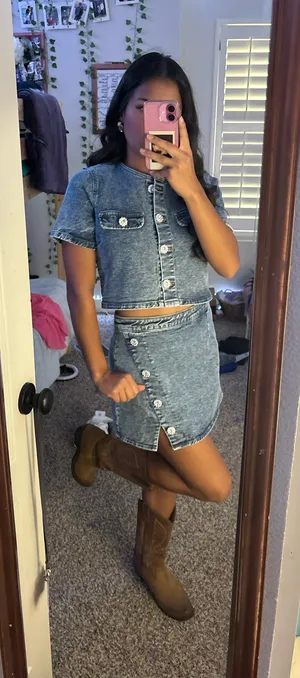 Dillards Jean Set thumbnail 1