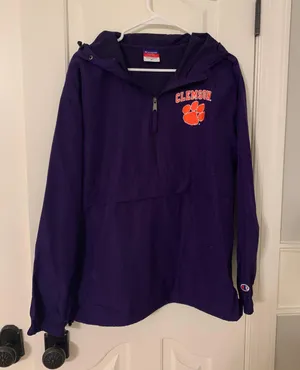 Clemson Rain Jacket Size M thumbnail 1