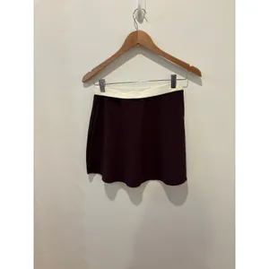 Wilo The Label‎ Brown Ribbed Athletic Skirt Size Small thumbnail 2