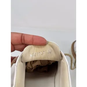 AGL Womens Shoes White Leather Low Top Wingtip Casual Fashion Sneakers 38 US 7.5 thumbnail 10