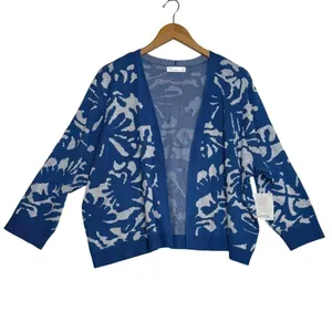 89th + Madison Sweater Size 2X Abstract Open Cardigan New‎ thumbnail 2