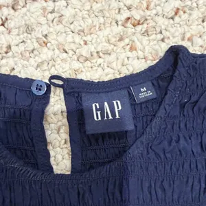 Gap Navy Blue Fit & Flare Dress Size Medium C11-148 thumbnail 2