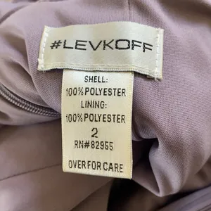#LEVKOFF Size 2 Purple Bridesmaids Dress thumbnail 7