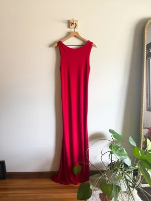 Club L London Stretch Knit Sleeveless Maxi Dress Size 16 thumbnail 2