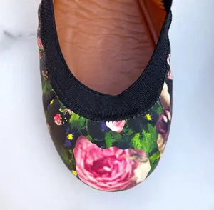 Givenchy rose floral-print camouflage elasticated ballet flats size 36.5 US 6 thumbnail 8