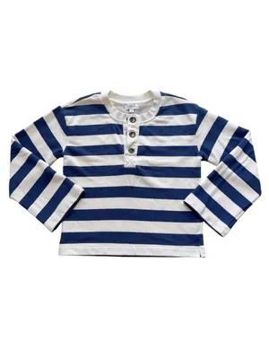 Evereve Bailey Striped Grommet Sweatshirt Size Small thumbnail 2