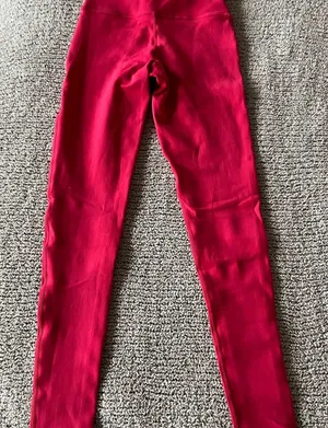 Bold Red Leggings thumbnail 1